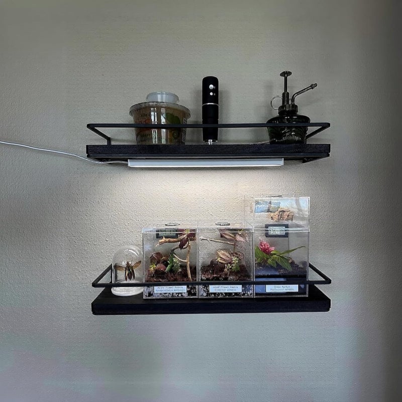 ASOCO Under Cabinet Led Lighting, 12 Inch Light Strip Bar, Daylight White 5000K Dimmable Plug in USB Light, Small Thin Led Under Counter Lighting for Kitchen/Room/Shelf/Desk/Display Case - Image 2